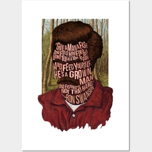 Ron Swanson Posters and Art